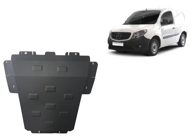 Pohjapanssari moottorille Renault Kangoo (2008-2021), terästä