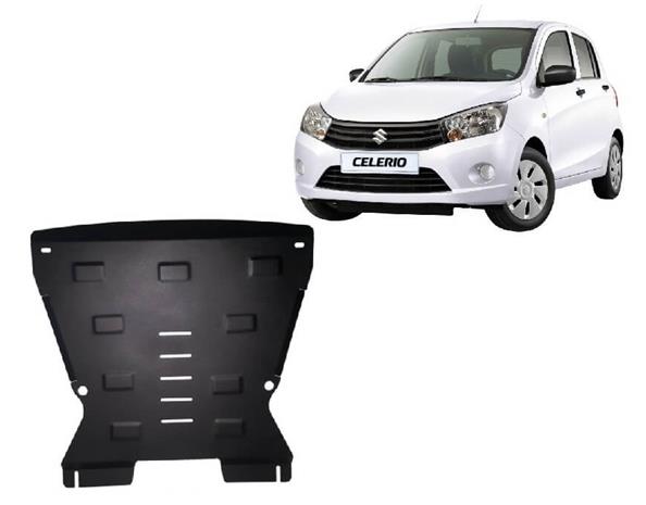Pohjapanssari moottorille Suzuki Celerio (2014?), terästä