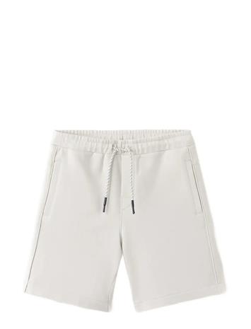 Mango Cotton Shorts With Drawstring - Green - 9-10