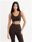 Drop of Mindfulness Flow Bra - Brown - L