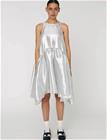 Stella Nova Silver Midi Dress - Silver - 42