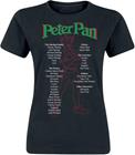 Peter Pan - Silhouette - T-paita - Unisex - Musta