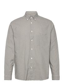 Garment Project Relaxed Ls Button Down Shirt - Grey - Grey - XL