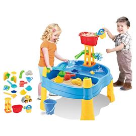 Vesileikkipöytä vesileluilla, 3 vuodesta