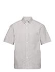 Garment Project Short Sleeved Shirt - Bone White - Grey - M