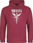 Nirvana - In Utero - Huppari - Miehet - Tummanpunainen