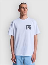 RVCA Face To Face T-paita white Miehet