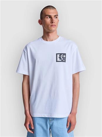 RVCA Face To Face T-paita white Miehet