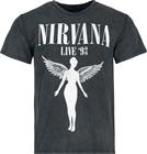 Nirvana - In Utero '93 - T-paita - Miehet - Musta