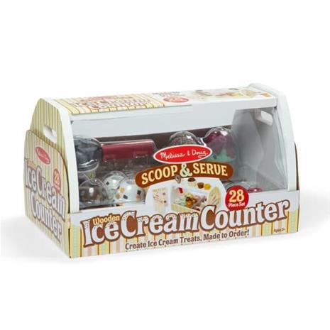 Spin Master Melissa & Doug - Scoop & Serve Ice Cream Counter, Play Kitchen