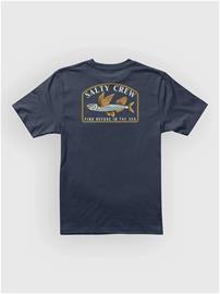 Salty Crew Fly Home T-paita navy Miehet