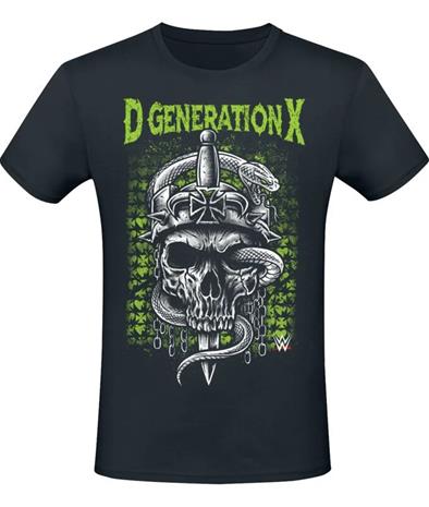 WWE - DX - T-paita - Miehet - Musta