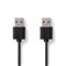 Nedis CCGL60001BK20 USB cable – kuva 2