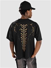 Vitriol Oxidized Cropped T-paita limo black Miehet