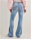 True Religion - Sininen - Becca Mr Bootcut Super T Flap