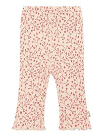 Minymo Leggings Aop Rib - Cream - 92