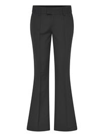 Gina Tricot Low Waist Bootcut Trousers - Black - 42