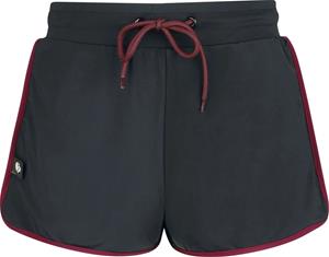 RED by EMP - Basic - Uimashortsit - Naiset - Musta punainen