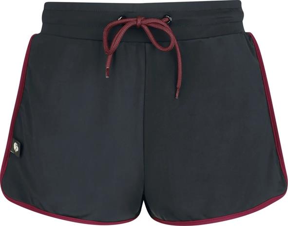 RED by EMP - Basic - Uimashortsit - Naiset - Musta punainen
