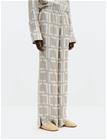 Malina Olga Drawstring Silk Pants - Grey - 44