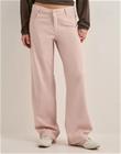 Only - Vaaleanpunainen - Onlbrenda-Soft Life Lw Wide Pant Pn