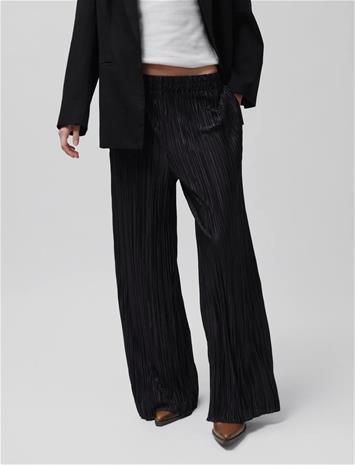 2NDDAY 2Nd Minka - Stretch Plisse - Black - XL