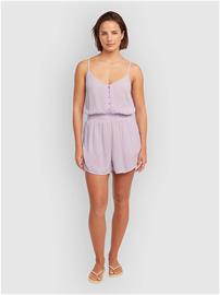 O'Neill Thin Strap Buttoned Romper Overall pale lavender Naiset