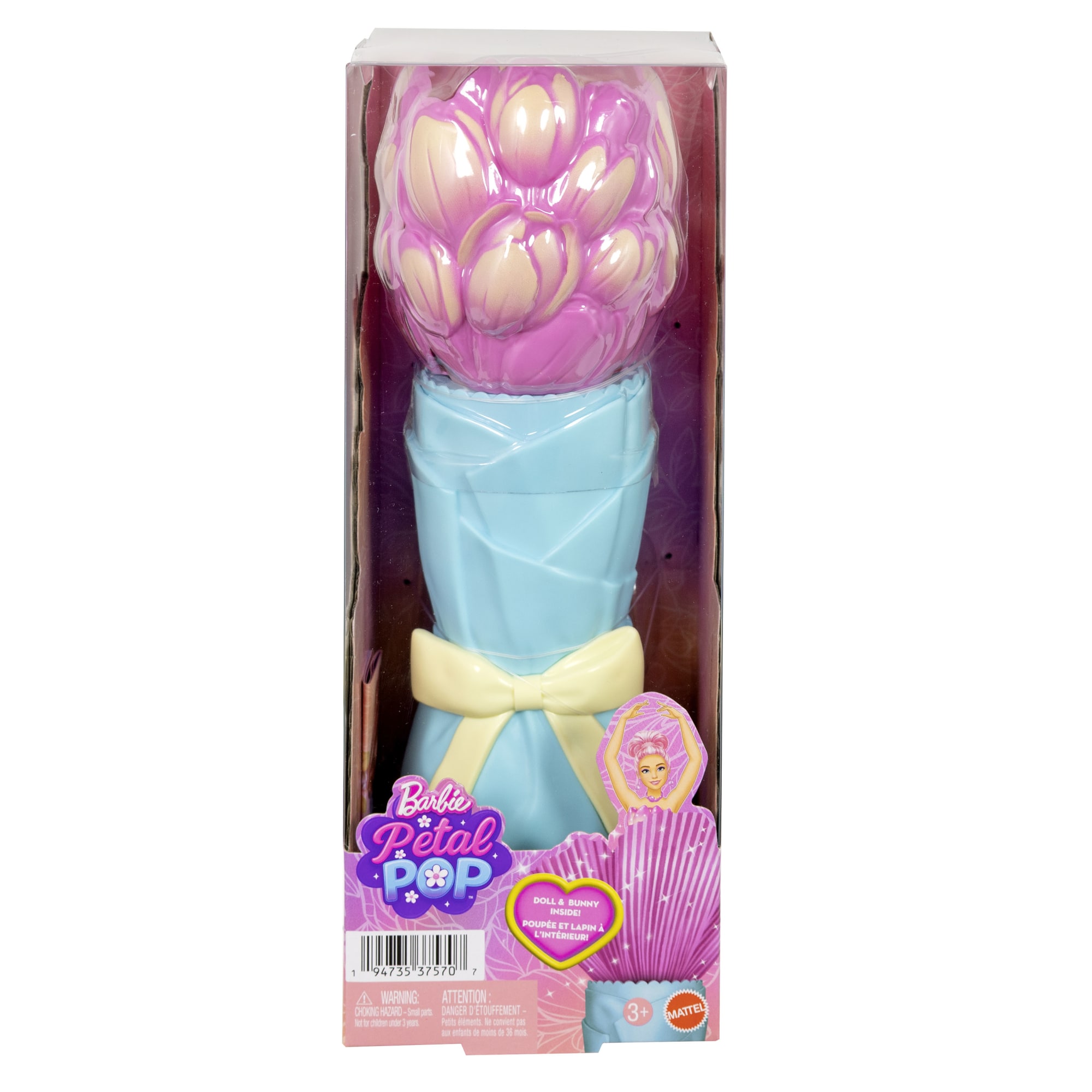 Barbie Flower Surprise Doll pinkki nukke
