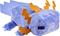Minecraft - Basic Plush - Blue Axolotl – kuva 1