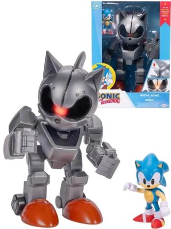 Sonic The Hedgehog Figuurisetti + Mecha Sonic – kuva 2/3