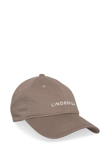 Lindbergh Logo Baseball Cap Accessories Headwear Caps Black Lindbergh