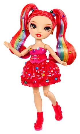 Rainbow High Be Dazzling Vivienne Rouge punainen muotinukke
