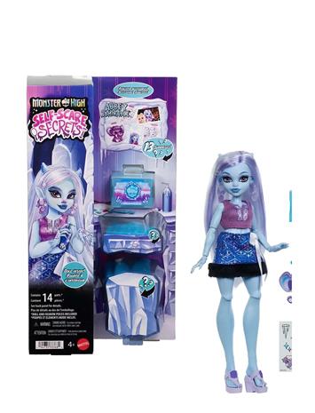 Monster High Self-Scare Secrets Abbey Bominable Fashion Doll With 13 Realistic Accessories - Blue - ONE SIZE