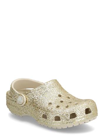 Crocs Classic Chunky Glitter Clog T - Beige - 27/28