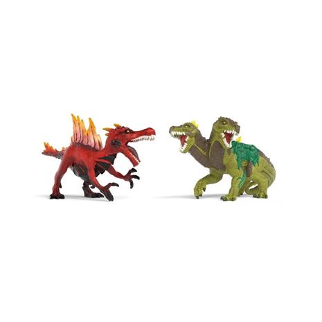 Schleich Fire Saurian vs. Jungle LizardÂ (70834)