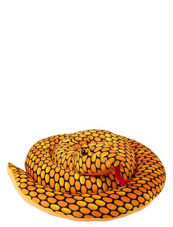 Teddykompaniet Orm, Xl, Orange - Orange - 200 CM