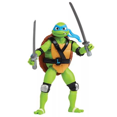 Turtles Mutant Mayhem - Basic Figures 12cm - Shell Spin Leo