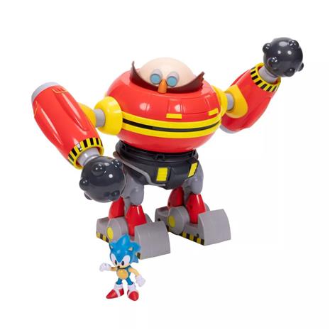 Sonic The Hedgehog Leikkisetti + Egg Hammer Robotti