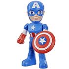 Supersuuri Kapteeni Amerikka -toimintahahmo 23 cm Spidey & His Amazing Friends