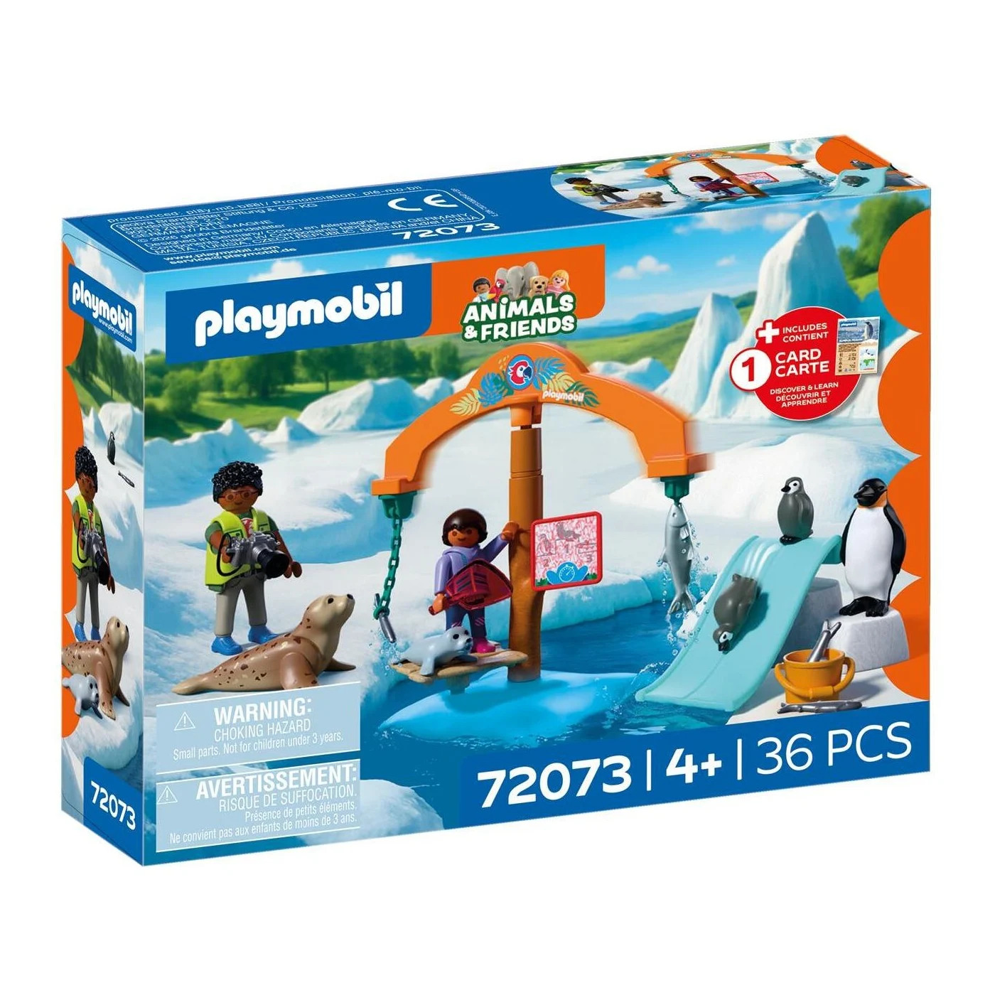 PLAYMOBIL - Zoo: Ice Expedition (72073)