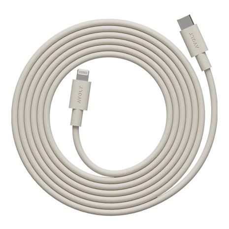 Avolt - Cable 1 USB-C to Lightning 2m Beige