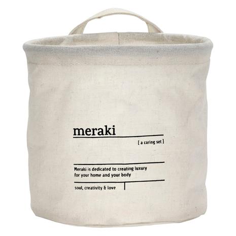 Meraki - Storage Basket MKCaring - White