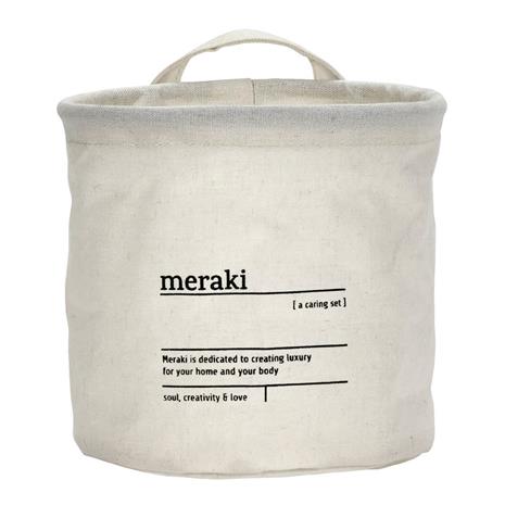 Meraki - Storage Basket MKCaring - White