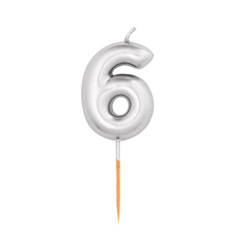 HOPEANVä?RINEN 6 NUMEROKYNTTILä?