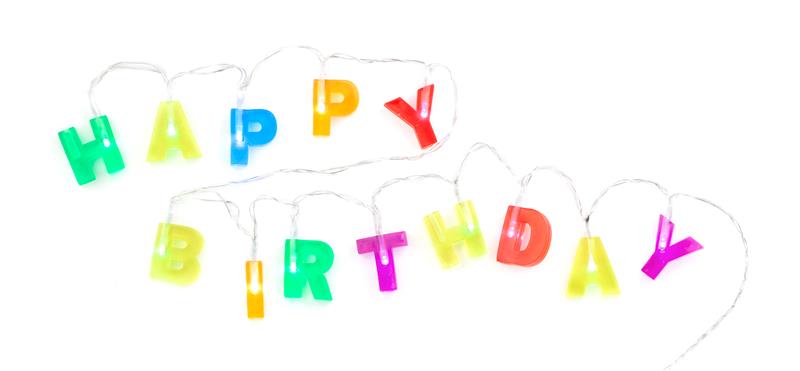 Kikkerland - Happy Birthday Lights (LT01-EU)