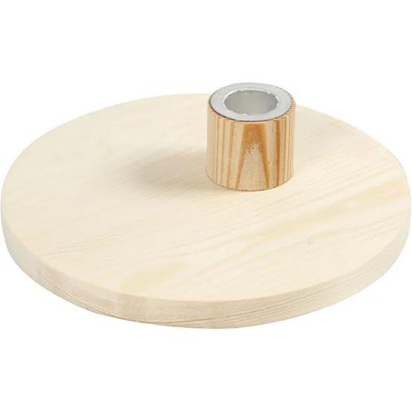 Creativ Company Puinen kynttilänjalka