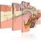 Artgeist Romantic Gondolas - 5 Pieces taulusetti – kuva 1