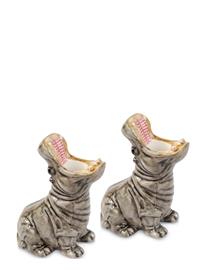 Donkey Hungry Hippos (2 Pcs.) - Candle Holders - Multi/patterned - ONE SIZE