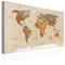 ARTGEIST WORLD MAP BE CHIC 90X60 TAULU – kuva 1