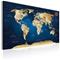 ARTGEIST MAP BLUE 120X80 TAULU – kuva 1